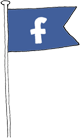 Facebook flag