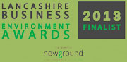 Lancashire Business Environment Awards Finalist 2013